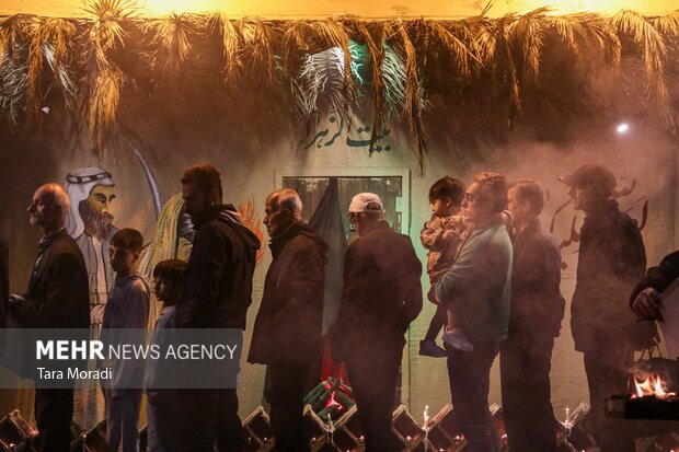 استقبال از شهید گمنام در میدان شهدای ذهاب رشت