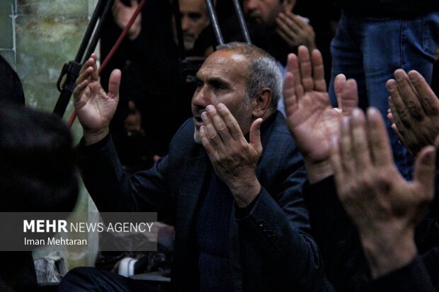 مراسم شب شهادت حضرت زهرا(س) و وداع با شهدای گمنام