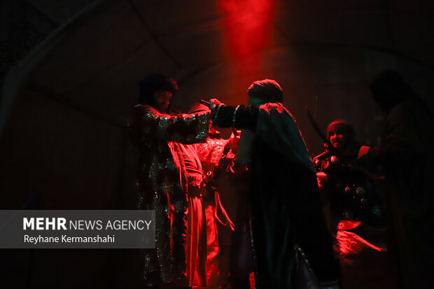 اجرای نمایش مذهبی «وفاخر بانوی بهشت» در پیشوا برگزار شد