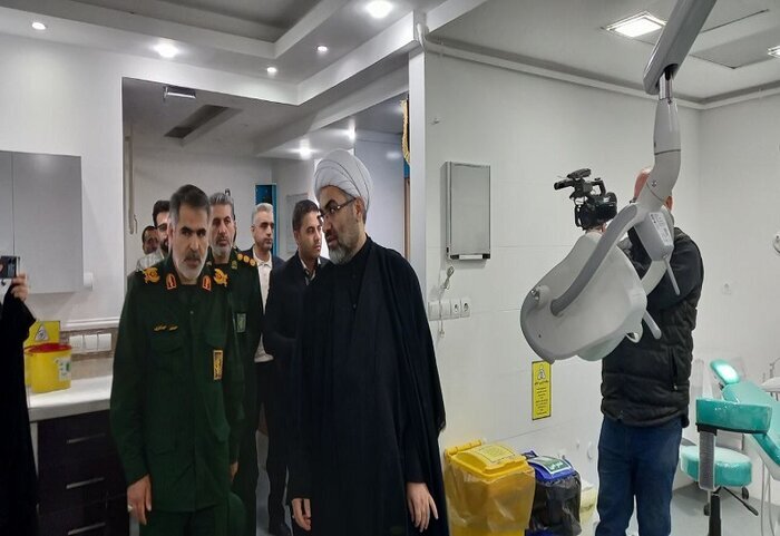 افتتاح فاز ۲ درمانگاه دندانپزشکی مهرشفای سنندج