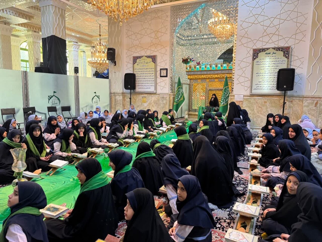 قرآن،نونهالان،كريم،برنامه،محفل،تلاوت،آستان،امامزاده،صالح،قرآ ...