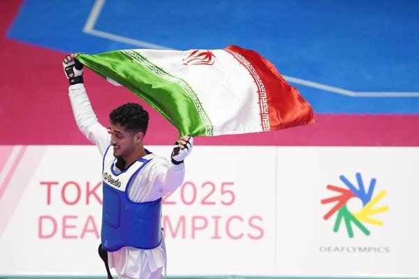 مدال،مبارزه،پيروز،ناشنوايان