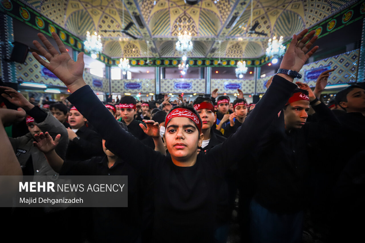 دسته عزاداری «نسل فاطمی» در یزد