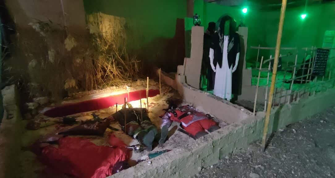 نمایشگاه «بیت الزهرا (س)» در گناوه برپا شد