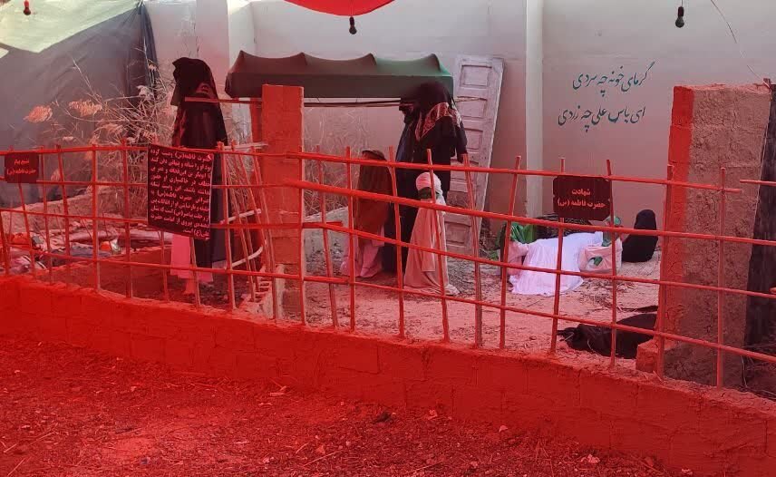 نمایشگاه «بیت الزهرا (س)» در گناوه برپا شد