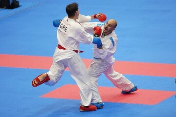 پورکاشانی به مدال کاراته نرسید 