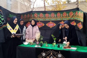 خدمات‌دهی موکب‌ها به عزاداران یاسوجی در پیاده‌روی حرم تا حرم‌