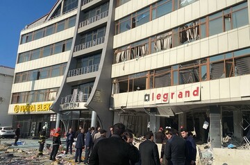 Azerbaycan'ın başkenti Bakü'de patlama (+video)