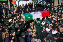 تشییع پیکر پاک و مطهر ۶ شهید مدافع امنیت در بجنورد برگزار می‌شود