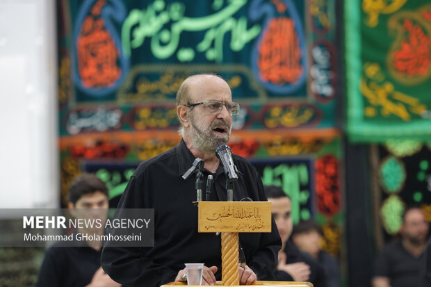 مراسم عزاداری فاطیمه در بوشهر- حاج حسین یکتا