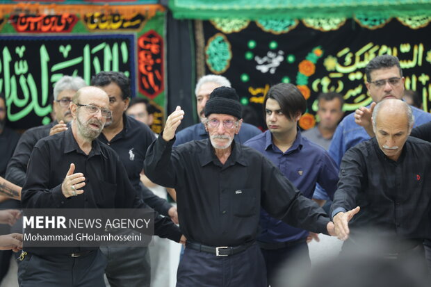 مراسم عزاداری فاطیمه در بوشهر- حاج حسین یکتا