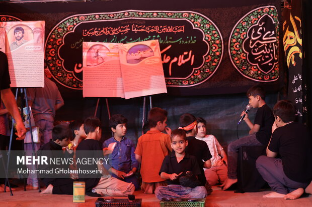 مراسم عزاداری فاطیمه در بوشهر- حاج حسین یکتا