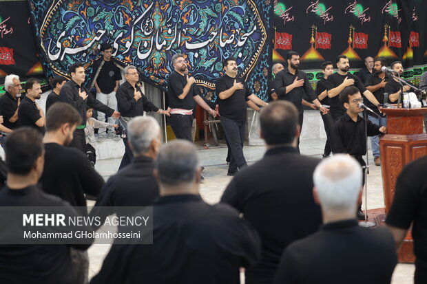 مراسم عزاداری فاطیمه در بوشهر- حاج حسین یکتا