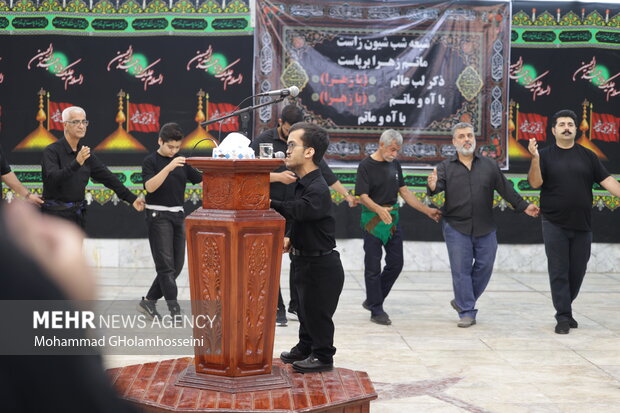 مراسم عزاداری فاطیمه در بوشهر- حاج حسین یکتا