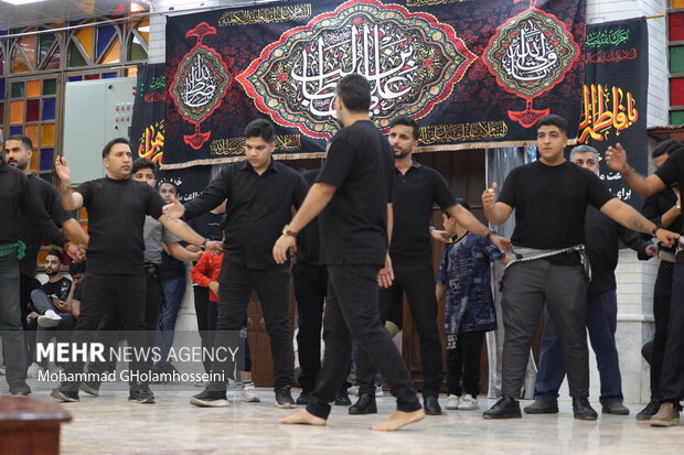 مراسم عزاداری فاطیمه در بوشهر- حاج حسین یکتا