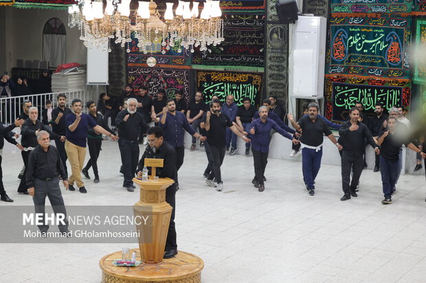 مراسم عزاداری فاطیمه در بوشهر- حاج حسین یکتا