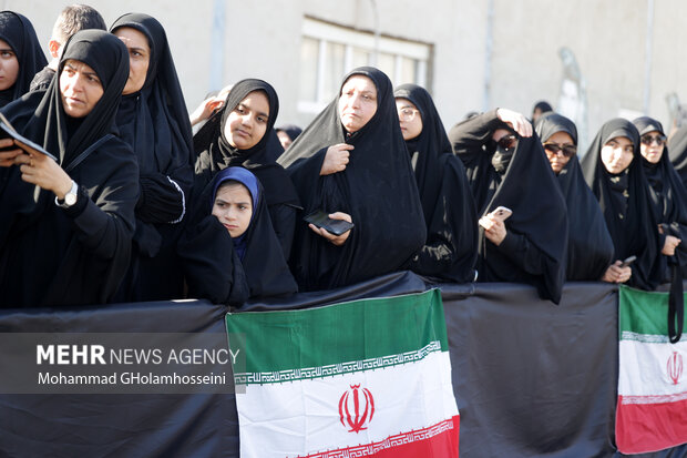 تشییع شهدای گمنام در بوشهر