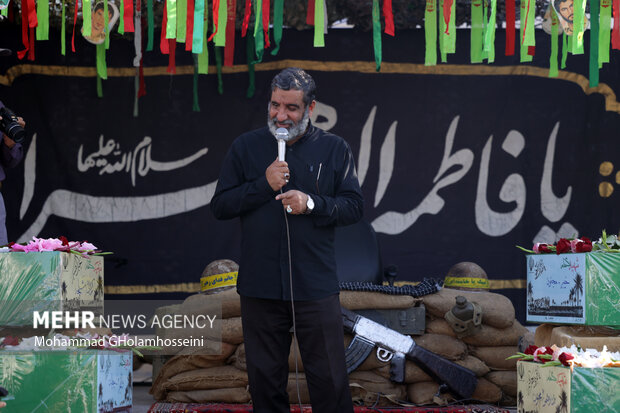 تشییع شهدای گمنام در بوشهر