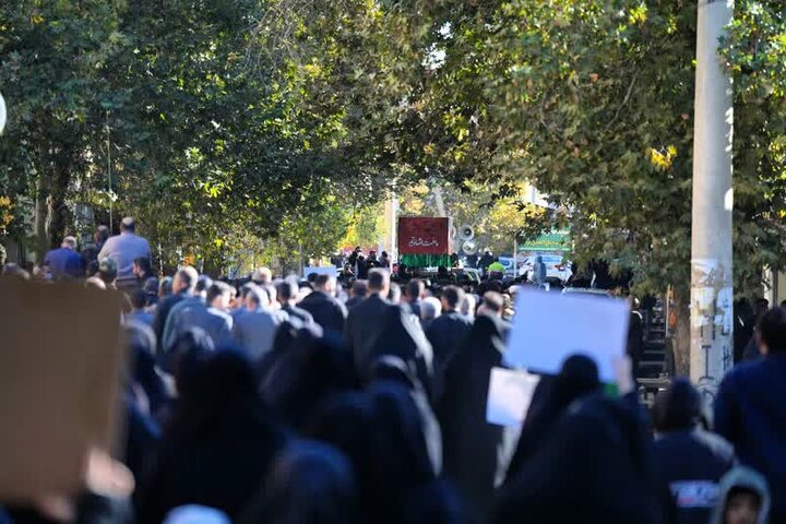 مراسم تشييع جثامين 300 شهيد مجهول الهوية من شهداء الدفاع المقدس في أنحاء البلاد