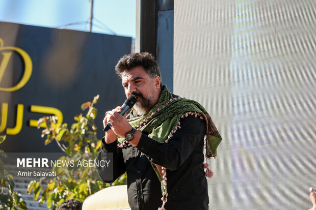 تشییع پیکر شهدای گمنام در سمنان