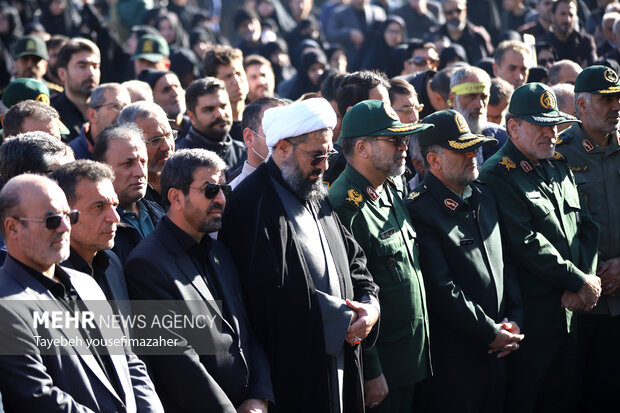 تشییع شهدای گمنام در همدان