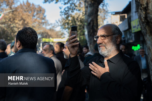 مراسم تشییع ۵ شهید گمنام گرگان