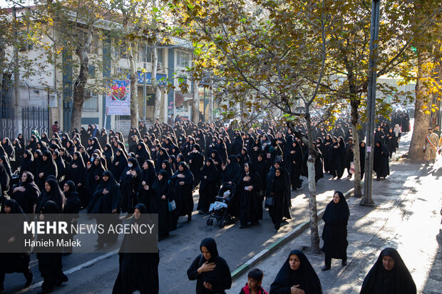 مراسم تشییع ۵ شهید گمنام گرگان