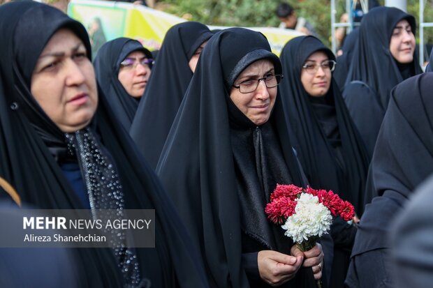 میزبانی پرشکوه گیلانیان از هفت شهید گمنام در اجتماع بزرگ فاطمیون رشت