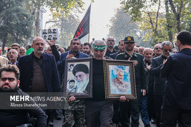 میزبانی پرشکوه گیلانیان از هفت شهید گمنام در اجتماع بزرگ فاطمیون رشت