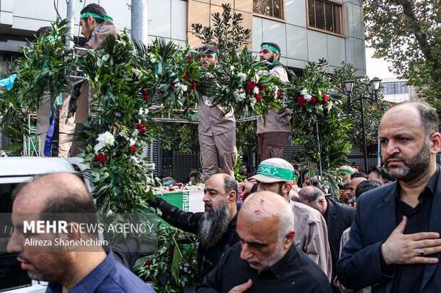 میزبانی پرشکوه گیلانیان از هفت شهید گمنام در اجتماع بزرگ فاطمیون رشت