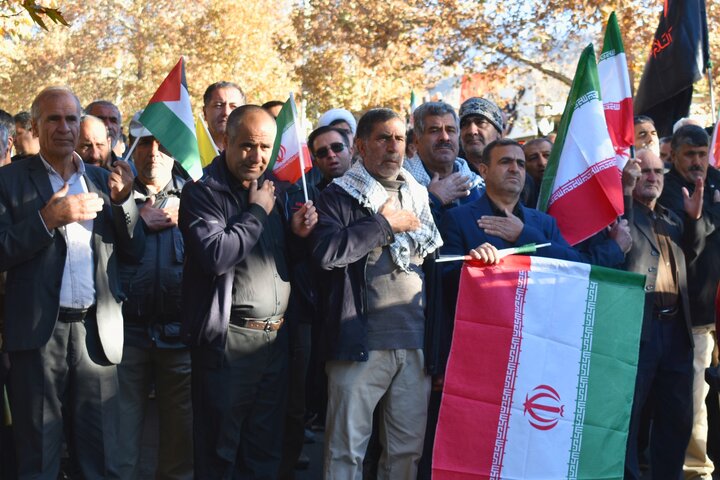 تشییع شهدای خوش‌نام بر دستان عزاداران فاطمی در یاسوج