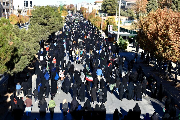 تشییع شهدای خوش‌نام بر دستان عزاداران فاطمی در یاسوج