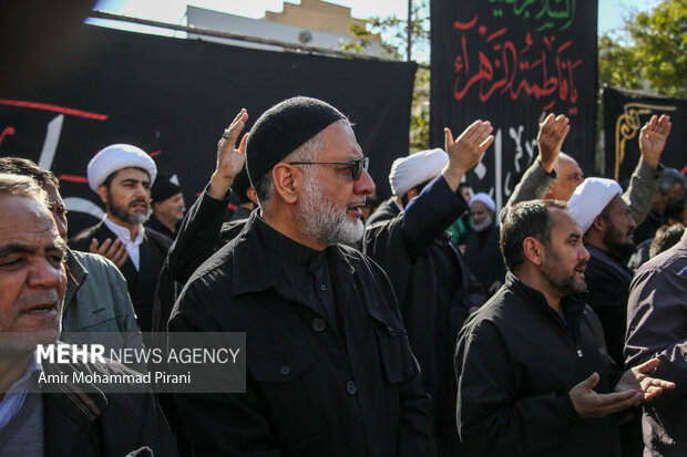 عزاداری شهادت حضرت زهرا(س) در قم