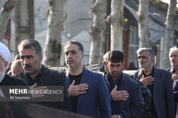 آستارا در ماتم بانوی دو عالم