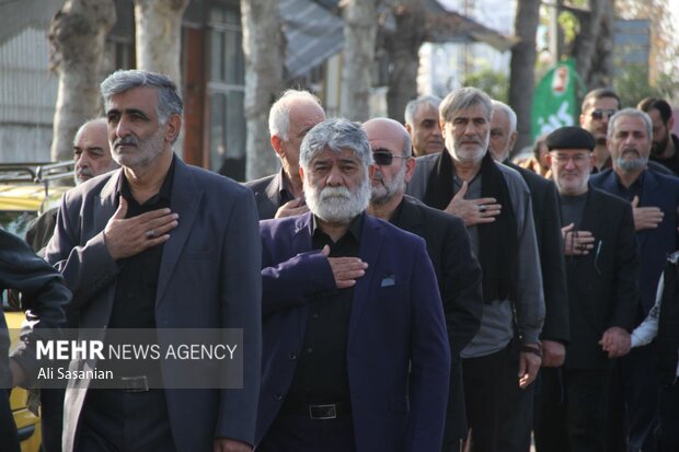 آستارا در ماتم بانوی دو عالم