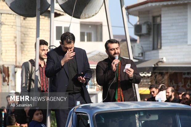 آستارا در ماتم بانوی دو عالم