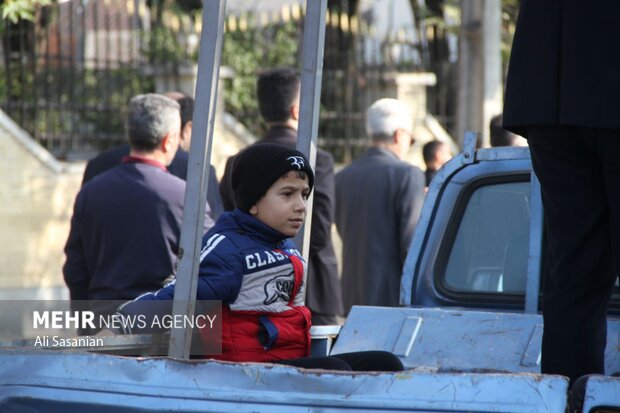 آستارا در ماتم بانوی دو عالم