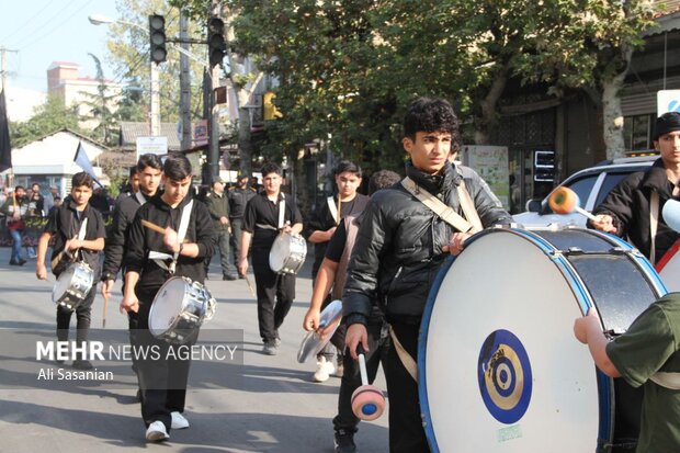 آستارا در ماتم بانوی دو عالم