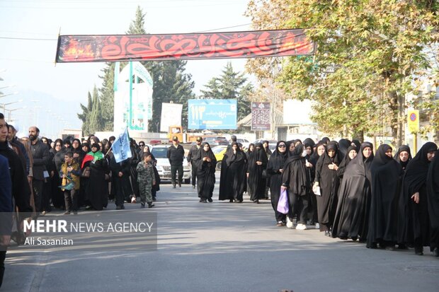 آستارا در ماتم بانوی دو عالم