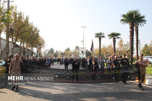 آستارا در ماتم بانوی دو عالم