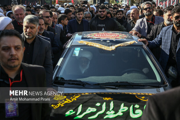 عزاداری شهادت حضرت زهرا(س) در قم