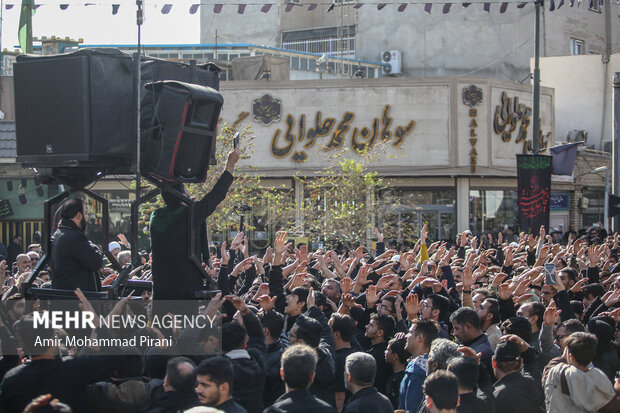 عزاداری شهادت حضرت زهرا(س) در قم