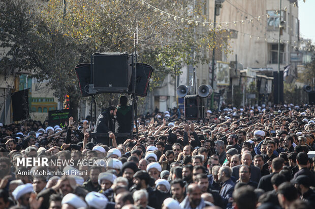 عزاداری شهادت حضرت زهرا(س) در قم