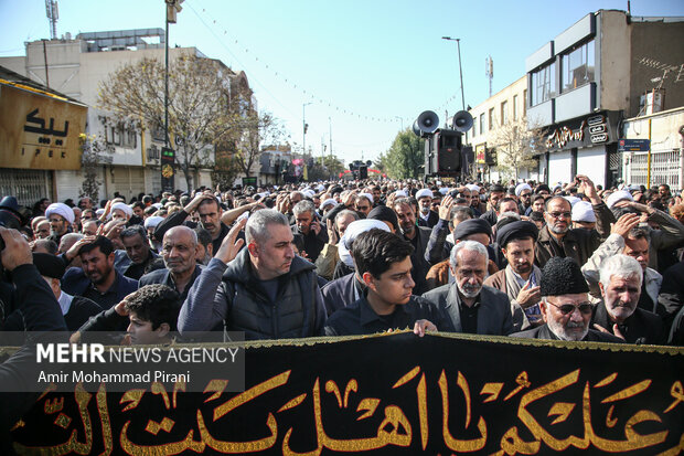 عزاداری شهادت حضرت زهرا(س) در قم