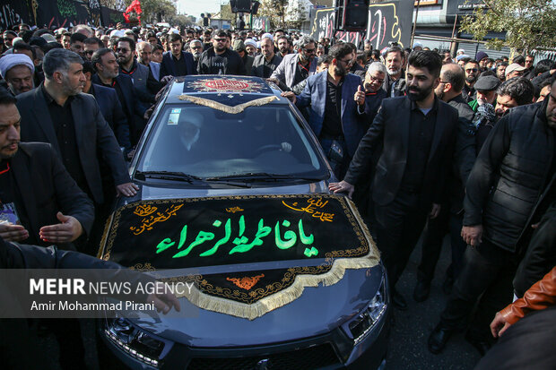 عزاداری شهادت حضرت زهرا(س) در قم