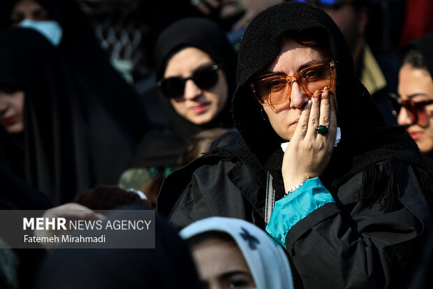 مراسم عزاداری شهادت حضرت زهرا (س) در میدان نبوت