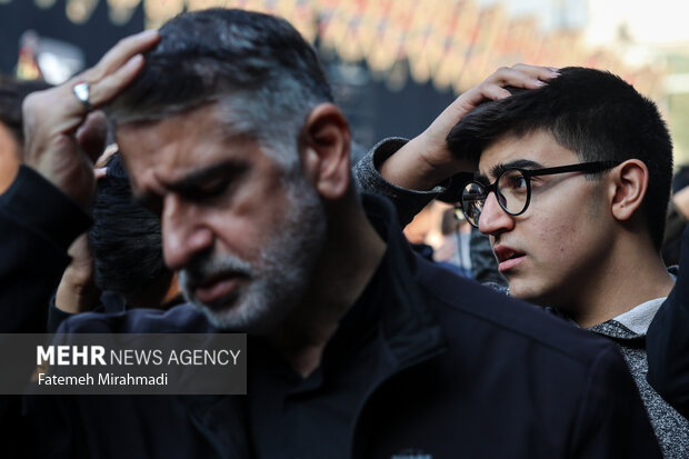 مراسم عزاداری شهادت حضرت زهرا (س) در میدان نبوت