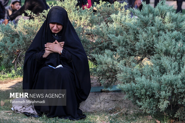 مراسم عزاداری شهادت حضرت زهرا (س) در میدان نبوت