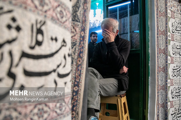 مراسم عزاداری روز شهادت حضرت زهرا (س) در حسینیه سادات اخوی