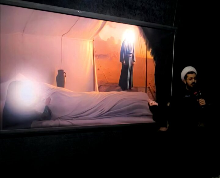 پنجمین سوگواره یاس یاسین روایتی زنده از زندگانی حضرت فاطمه (س)